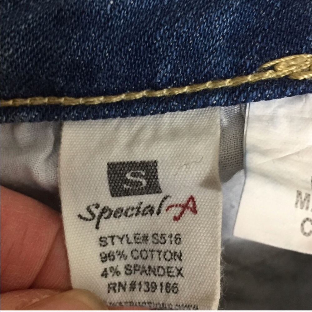 Special A Bling Pocket Shorts Size S M36 - Picture 4 of 6